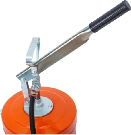 Нагнетатель смазки Petropump PP210013 ручной емкостью 16 кг, 150 бар, эконом версия