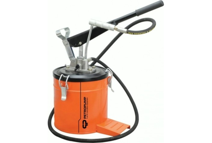 Нагнетатель смазки Petropump PP210022 ручной емкостью 6 кг, 275 бар