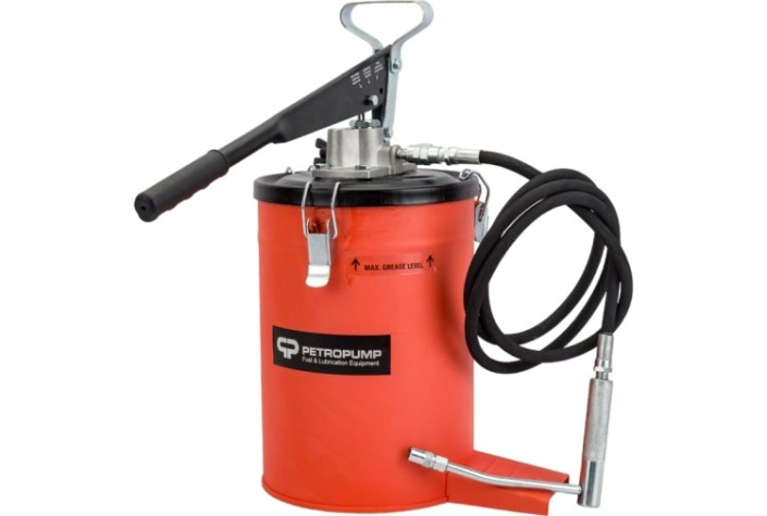 Нагнетатель смазки Petropump PP210023 ручной емкостью 10 кг, 275 бар