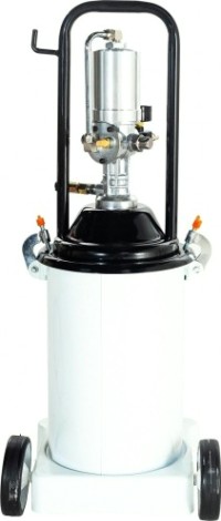 Нагнетатель смазки Unilube UG7500 пневматический (50:1) с емкостью 12 кг, шланг Нагнетатель смазки Unilube UG7500 пневматический (50:1) с емкостью 12 кг, шланг