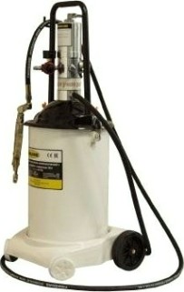 Нагнетатель смазки Unilube UG7518 пневматический (50:1) с емкостью 18 кг, шланг Нагнетатель смазки Unilube UG7518 пневматический (50:1) с емкостью 18 кг, шланг