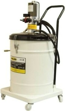 Нагнетатель смазки Unilube UG7540 пневматический (50:1) с емкостью 40 кг, шланг