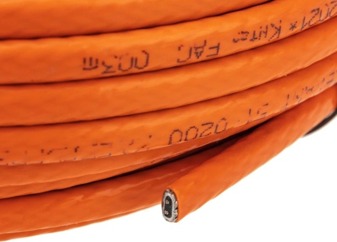 Нагревательный кабель REXANT 10HTM2-CT саморегулирующийся (пищевой) 10Вт/м, 50м [51-0200]