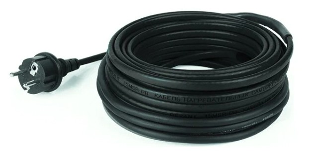 Нагревательный кабель REXANT POWER Line 30SRL-2CR саморегулирующийся на трубу 25м/750Вт [51-0660]