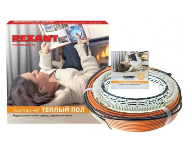 Нагревательный кабель REXANT Standard RND -10-150 (в стяжку) двухжильный [51-0512-3]