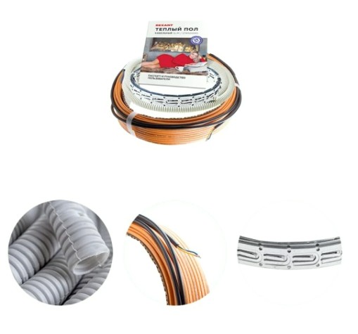 Нагревательный кабель REXANT Standard RND -30-450 (в стяжку) двухжильный [51-0514-3]