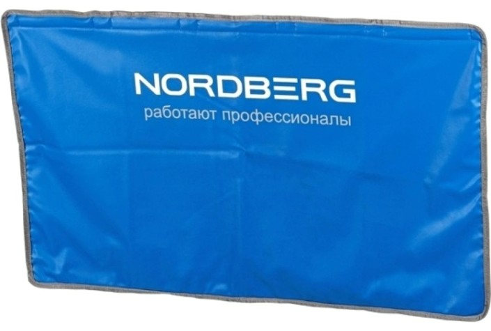 Накидка защитная NORDBERG NN1R 110х65 прямоугол. без выреза с магнитом и подкладк [NN1R]