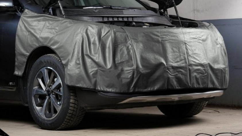 Накидка защитная NORDBERG NN3-gray Крыло-Бампер-Крыло (джип) (серая) [ЦБ-0009391]