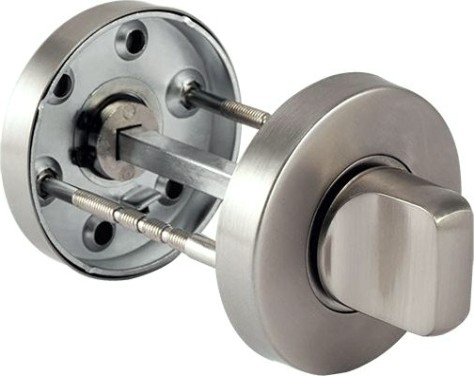 Накладка дверная НОРА-М НФ-ПП на цилин.для противопожар.двер."Нержавеющая сталь" [18787]