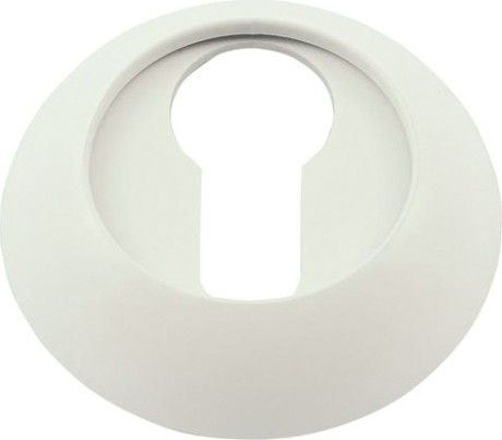 Накладка дверная НОРА-М НК-A на цилиндр "Белая" [17249]