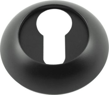 Накладка дверная НОРА-М НК-A на цилиндр "Черная" [17248]