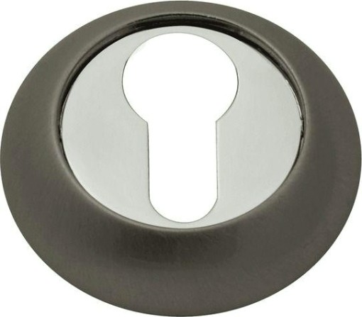 Накладка дверная НОРА-М НК-A на цилиндр "Графит" [16395]