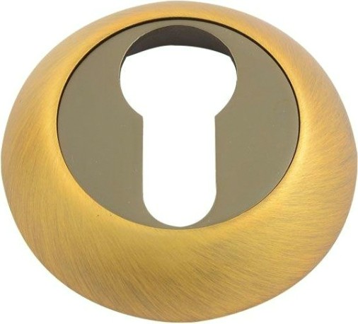 Накладка дверная НОРА-М НК-A на цилиндр " Матовый кофе" [15493]