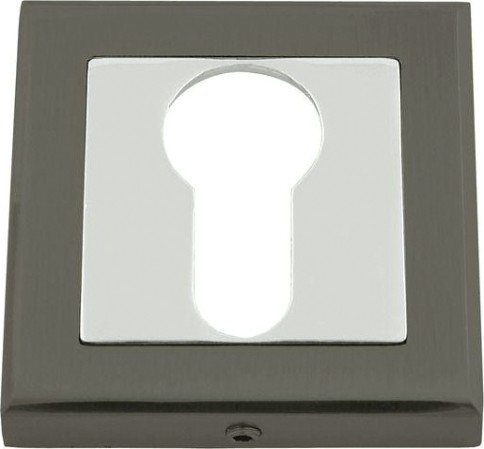 Накладка дверная НОРА-М НК-К на цилиндр "Графит" [16396]