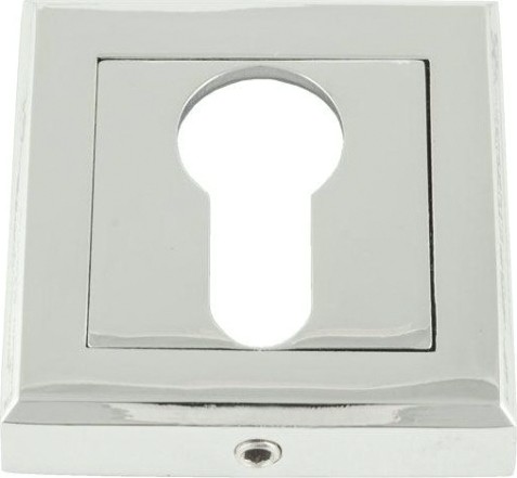 Накладка дверная НОРА-М НК-К на цилиндр "Хром" [15879]