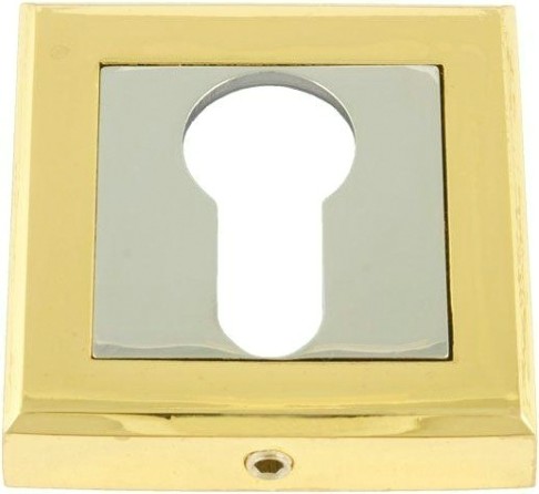 Накладка дверная НОРА-М НК-К на цилиндр "Золото" [15878]