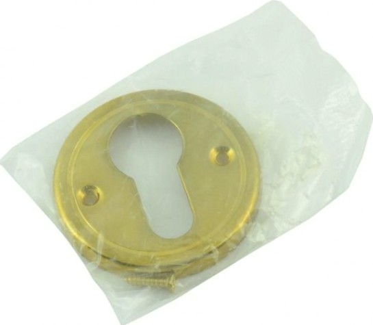 Накладка дверная НОРА-М под цилиндр "Хром" [15264]