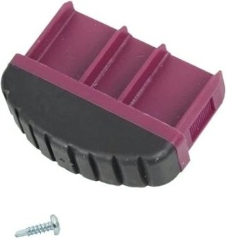 Наконечник для траверсы KRAUSE CORDA 50х20 мм 201294 розовый [201294]