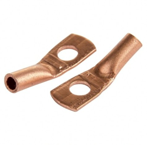 Наконечник REXANT 07-5306-1 медный ТМ 6–6–4 (6мм²-ø 6мм) (10 шт/уп)