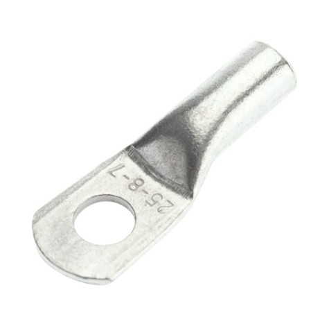 Наконечник REXANT 07-5314-5 медный луженый ТМЛ 25–8–8 (25мм²-ø8мм) ГОСТ 7386-8