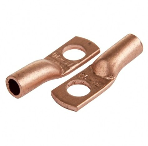 Наконечник REXANT 07-5315-1 медный ТМ 25–10–8 (25мм²-ø 10мм) (5 шт/уп)