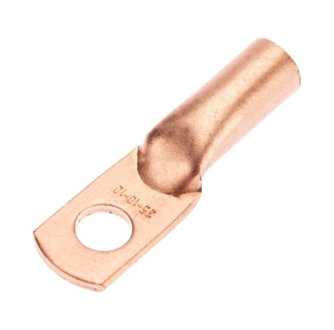 Наконечник REXANT 07-5320-2 медный ТМ 35-10-10 (35мм²-ø10мм) (50 шт/уп)