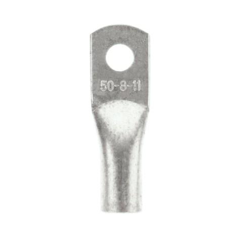 Наконечник REXANT 07-5322-5 медный луженый ТМЛ 50–8–11 (50мм²-ø8мм) ГОСТ 7386-