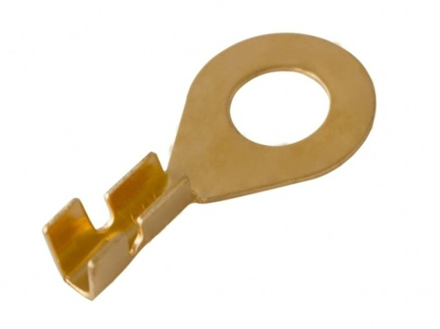 Наконечник REXANT 08-0074 (уп. 100 шт) кольцевой ø6.2 мм, 0.5-0.8 мм² (НК 6-0,5-0,8) [08-0074]