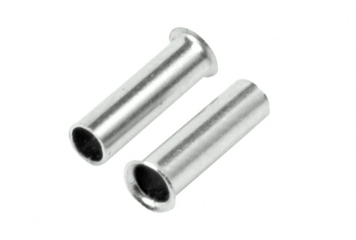 Наконечник REXANT 08-0805 (уп. 100 шт) штыревой втулочный L-7 мм 1.5 мм² (НШВ 1.5-8/НГ 1. [08-0805]