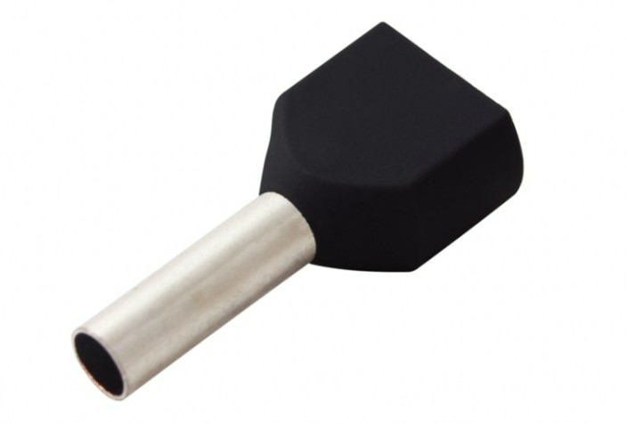 Наконечник REXANT 08-2806 (уп. 100 шт) F-8 мм 2х1.5 мм² (НШВИ(2) 1.5-8/нги2 1,5-8 мм [08-2806]