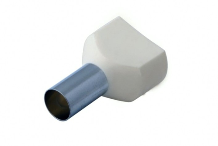 Наконечник REXANT 08-2813 (уп. 100 шт) F-14 мм 2х16 мм² (НШВИ(2) 16-14/нги2 16-14мм [08-2813]