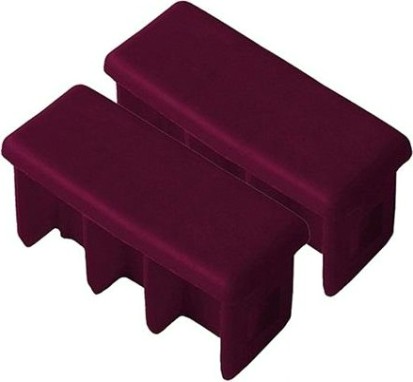 Наконечники боковин для лестниц KRAUSE 64х25 мм 201287 (комплект 2 шт.) розовые, верхние [201287]