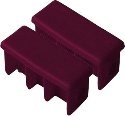 Наконечники боковин для лестниц KRAUSE 77х25 мм 201157 (комплект 2 шт.) розовые, верхние [201157]