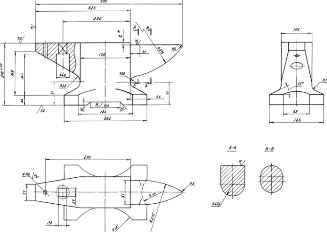 Наковальня ЗУБР 32620-50 стальная 50 кг. Наковальня ЗУБР 32620-50 стальная 50 кг.