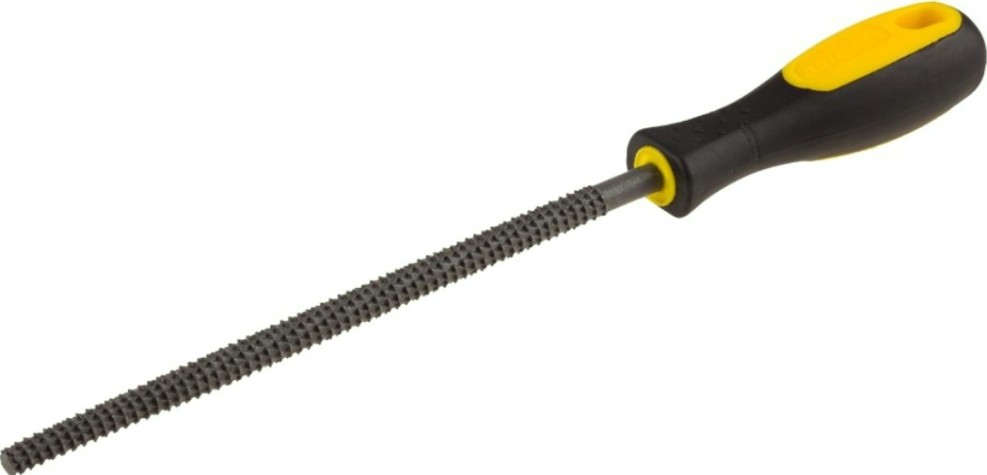 Напильник круглый STAYER PROFI двухкомпонентная рукоятка, № 2, 200мм [16635-20-2]