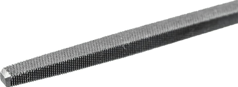 Напильник квадратный Кобальт 247-699 двухкомпонентная рукоятка, № 2, 150мм