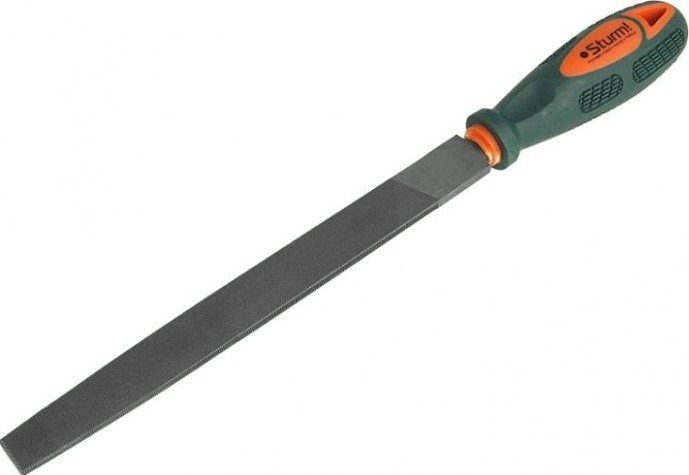 Напильник плоский Sturm 1050-01-F200 200 мм, противоскол. рукоятка Напильник плоский Sturm 1050-01-F200 200 мм, противоскол. рукоятка