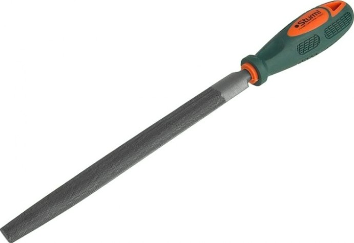 Напильник полукруглый Sturm 1050-01-HR200 200 мм, противоскол. рукоятка Напильник полукруглый Sturm 1050-01-HR200 200 мм, противоскол. рукоятка