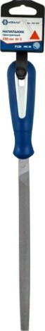 Напильник трехгранный Кобальт 247-507 двухкомпонентная рукоятка, № 3, 250мм