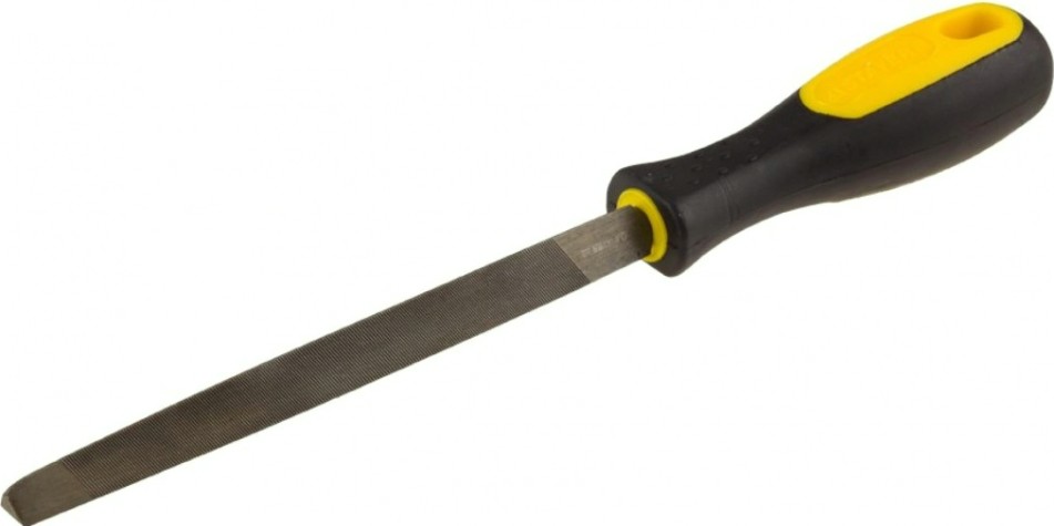 Напильник трехгранный STAYER PROFI с двухкомпонентной рукояткой, № 2, 200мм [16603-20-2]