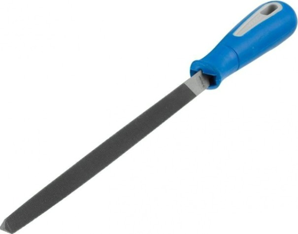 Напильник трехгранный ЗУБР "ПРОФЕССИОНАЛ" 150 мм, для заточки ножовок 1631-15-21 [1631-15-21]