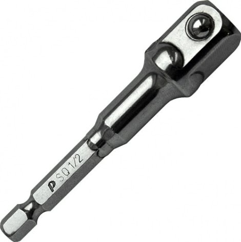Насадка-адаптер квадрат ПРАКТИКА 1/2" для головок 75 мм 1/4" 776-713 [776-713]