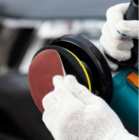 Насадка для дрели и УШМ REXANT "Мягкая" с липучкой, адаптер, 125 мм [91-1180]