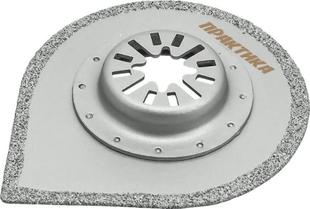 Насадка для МФИ ПРАКТИКА режущая для углов, hm, по плитке и дереву, 70 мм [240-324]