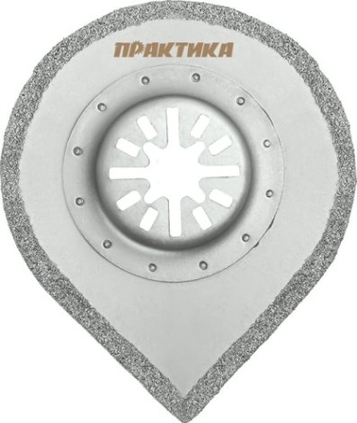 Насадка для МФИ ПРАКТИКА режущая для углов, hm, по плитке и дереву, 70 мм [240-324]