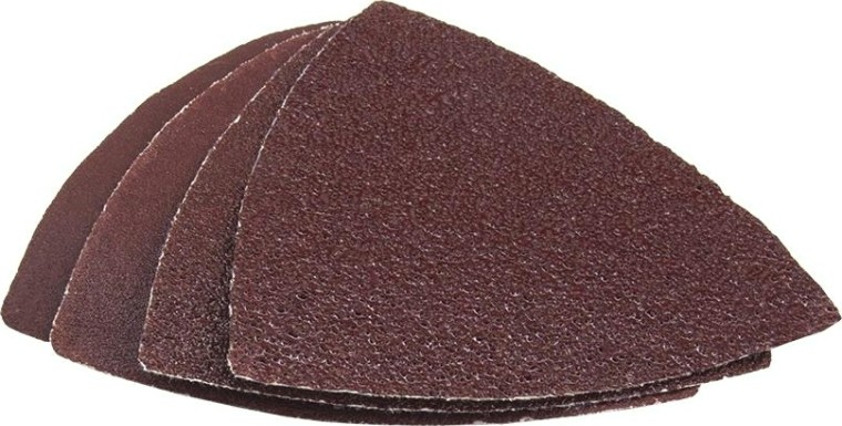 Насадка для МФИ ПРАКТИКА шлиф.листы, дельта, VELCRO БЕЗ отверстий 8 12 шт. [240-423]