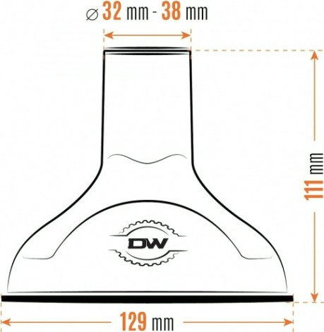 Насадка для прочистки труб DAEWOO DAVC TPR