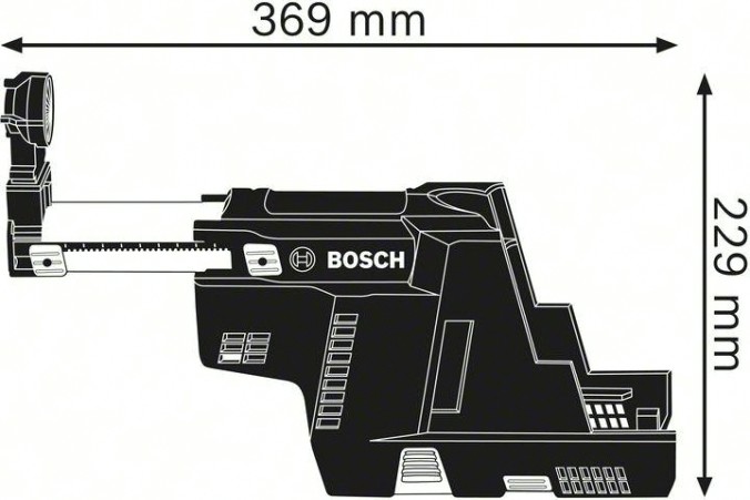 Насадка для пылеудаления BOSCH GDE 18V-16 [1600A0051M]