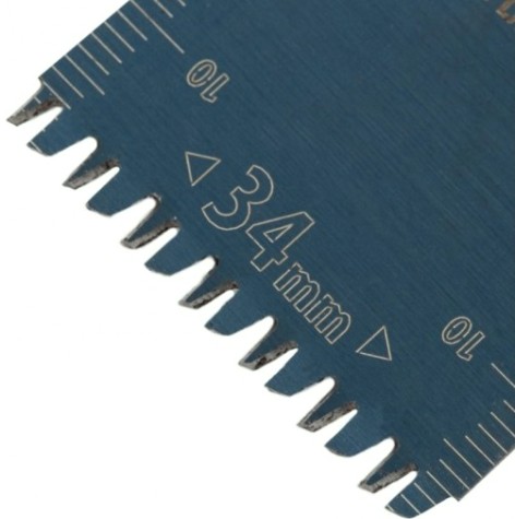 Насадка для реноватора Denzel 782 315 пазовая прямая, hcs, по дереву, ламинату, 34х2,5 м [782315]