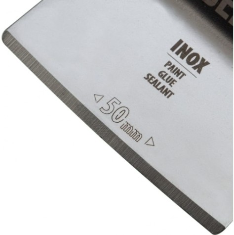 Насадка для реноватора Denzel 782 317 inox, для снятия краски, ширина 50 мм, ступенчатая [782317]